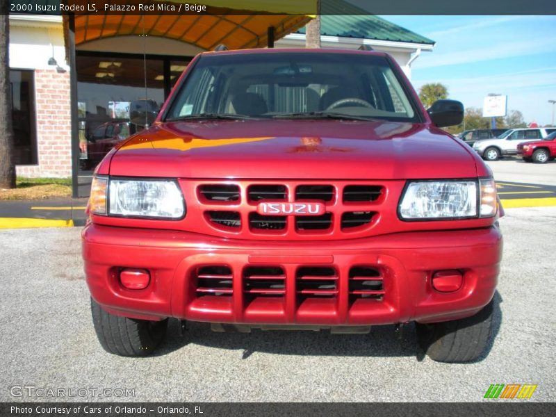 Palazzo Red Mica / Beige 2000 Isuzu Rodeo LS