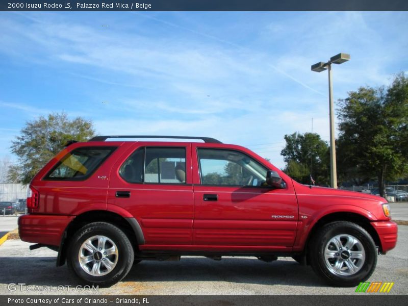 Palazzo Red Mica / Beige 2000 Isuzu Rodeo LS
