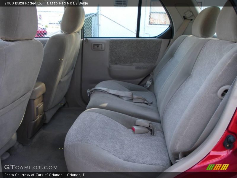 Palazzo Red Mica / Beige 2000 Isuzu Rodeo LS