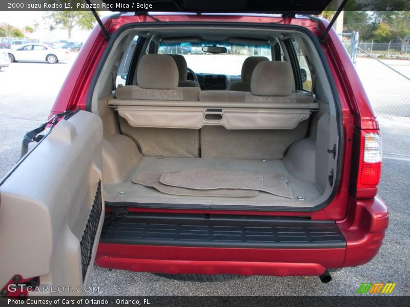 Palazzo Red Mica / Beige 2000 Isuzu Rodeo LS