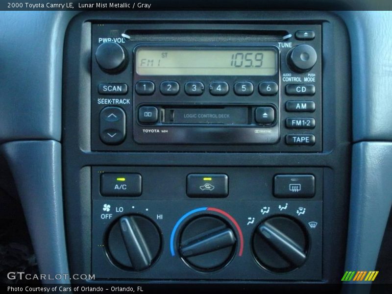 Lunar Mist Metallic / Gray 2000 Toyota Camry LE