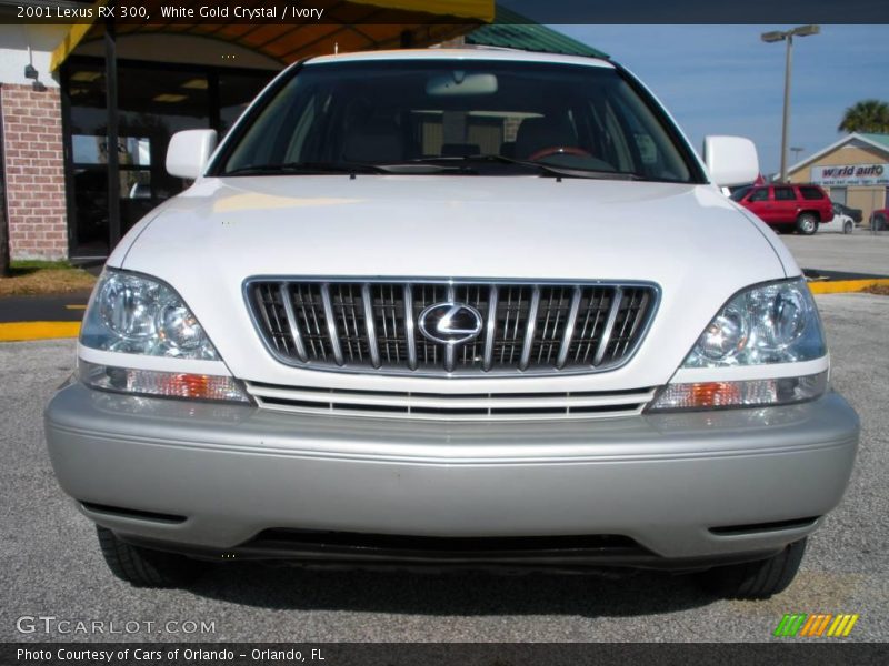 White Gold Crystal / Ivory 2001 Lexus RX 300