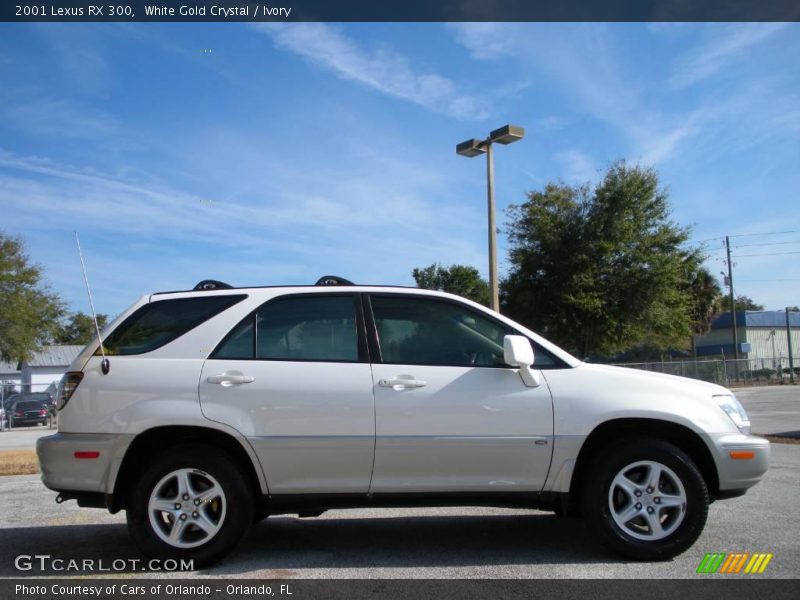 White Gold Crystal / Ivory 2001 Lexus RX 300