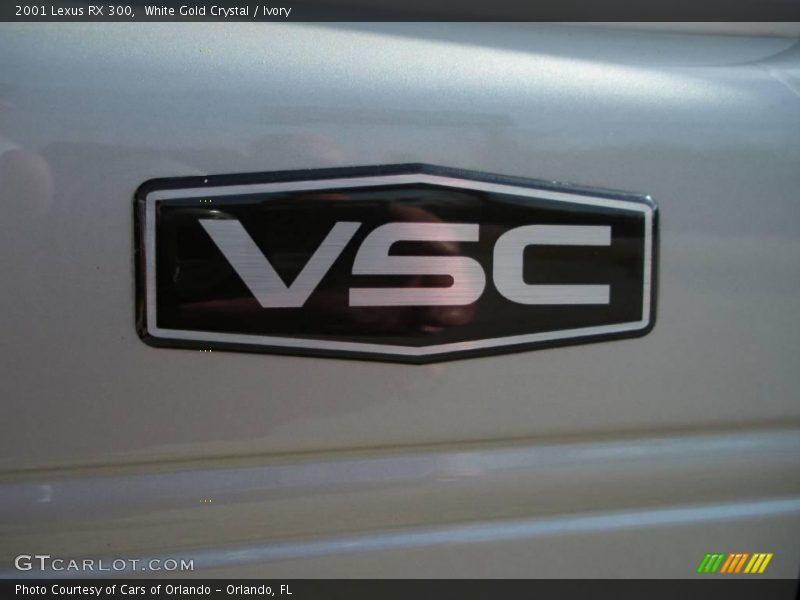 White Gold Crystal / Ivory 2001 Lexus RX 300