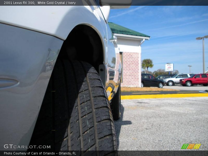 White Gold Crystal / Ivory 2001 Lexus RX 300