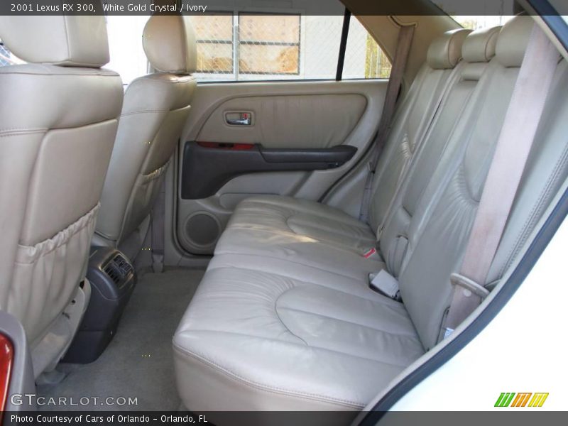 White Gold Crystal / Ivory 2001 Lexus RX 300