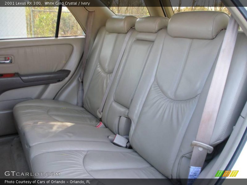 White Gold Crystal / Ivory 2001 Lexus RX 300