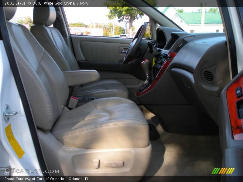 White Gold Crystal / Ivory 2001 Lexus RX 300
