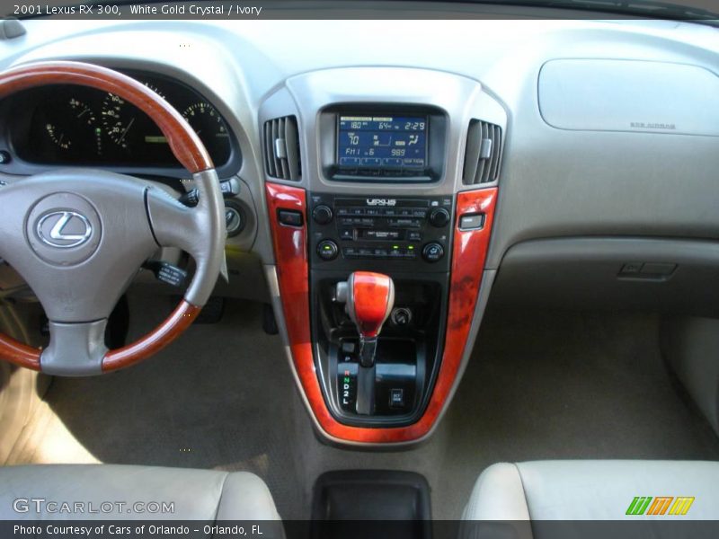 White Gold Crystal / Ivory 2001 Lexus RX 300