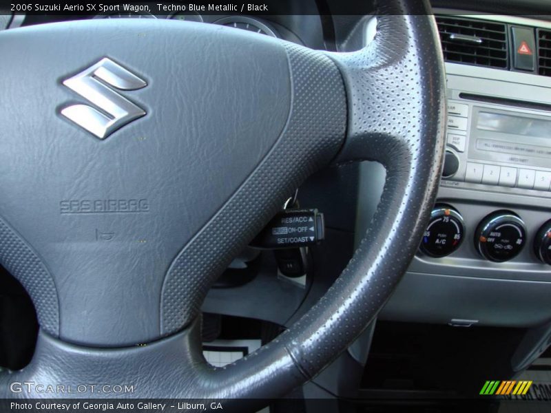 Techno Blue Metallic / Black 2006 Suzuki Aerio SX Sport Wagon