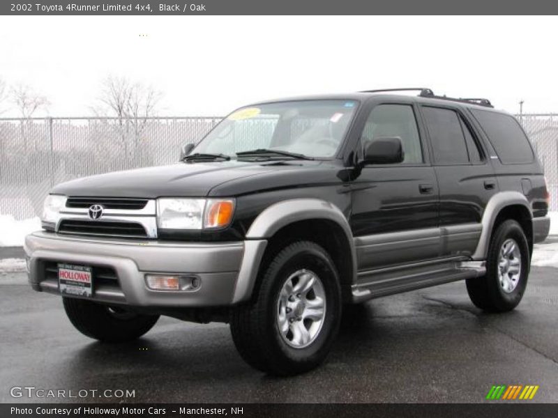 Black / Oak 2002 Toyota 4Runner Limited 4x4