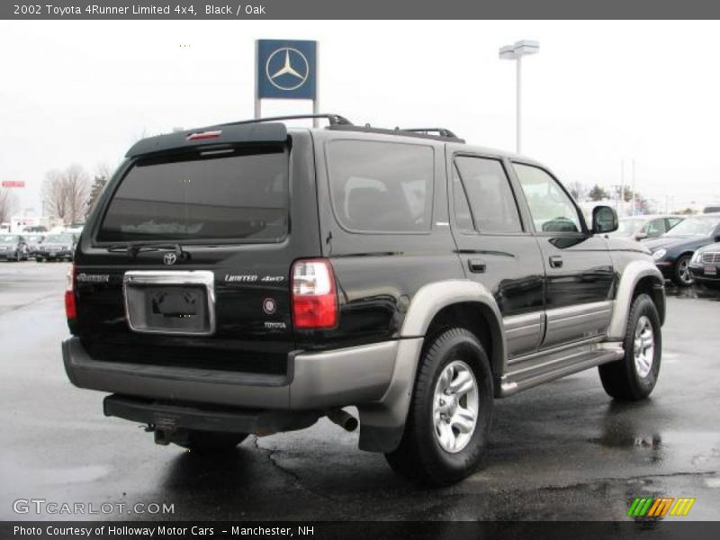 Black / Oak 2002 Toyota 4Runner Limited 4x4