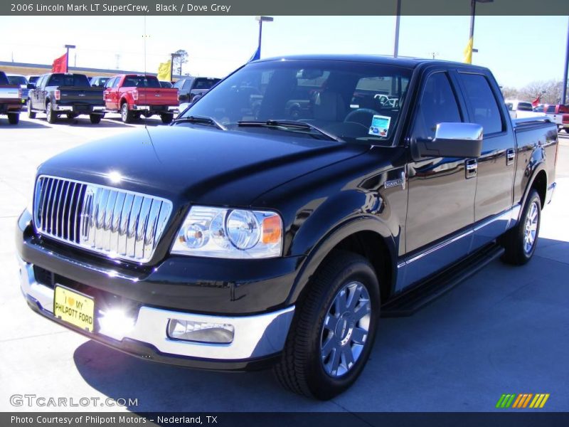 Black / Dove Grey 2006 Lincoln Mark LT SuperCrew