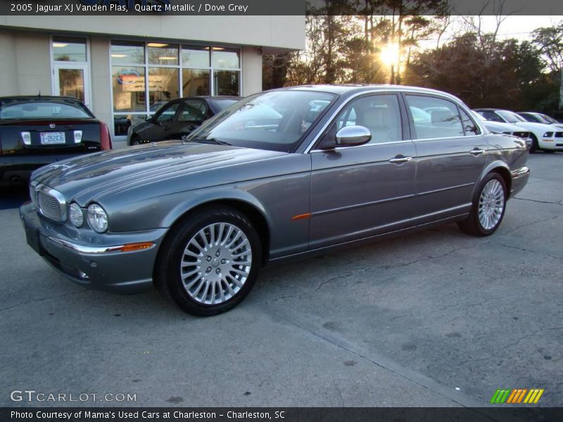 Quartz Metallic / Dove Grey 2005 Jaguar XJ Vanden Plas