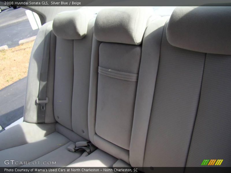 Silver Blue / Beige 2008 Hyundai Sonata GLS