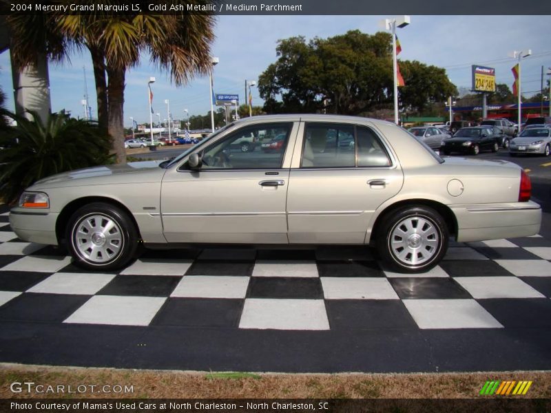 Gold Ash Metallic / Medium Parchment 2004 Mercury Grand Marquis LS