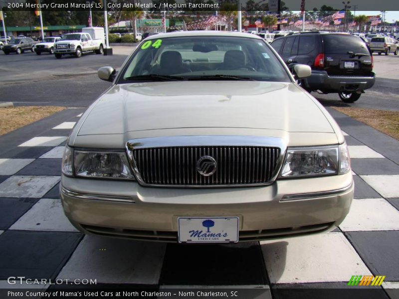 Gold Ash Metallic / Medium Parchment 2004 Mercury Grand Marquis LS