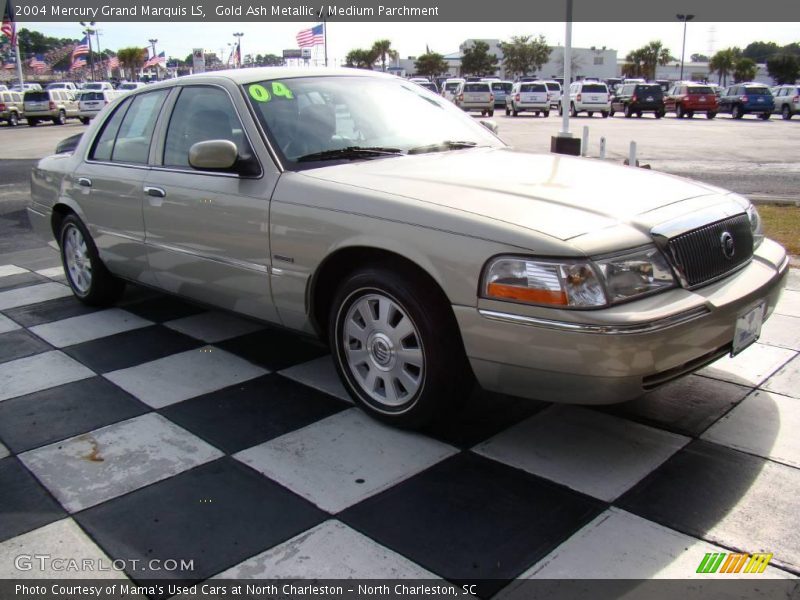 Gold Ash Metallic / Medium Parchment 2004 Mercury Grand Marquis LS