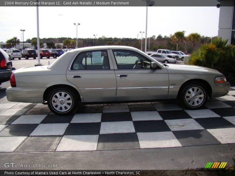 Gold Ash Metallic / Medium Parchment 2004 Mercury Grand Marquis LS