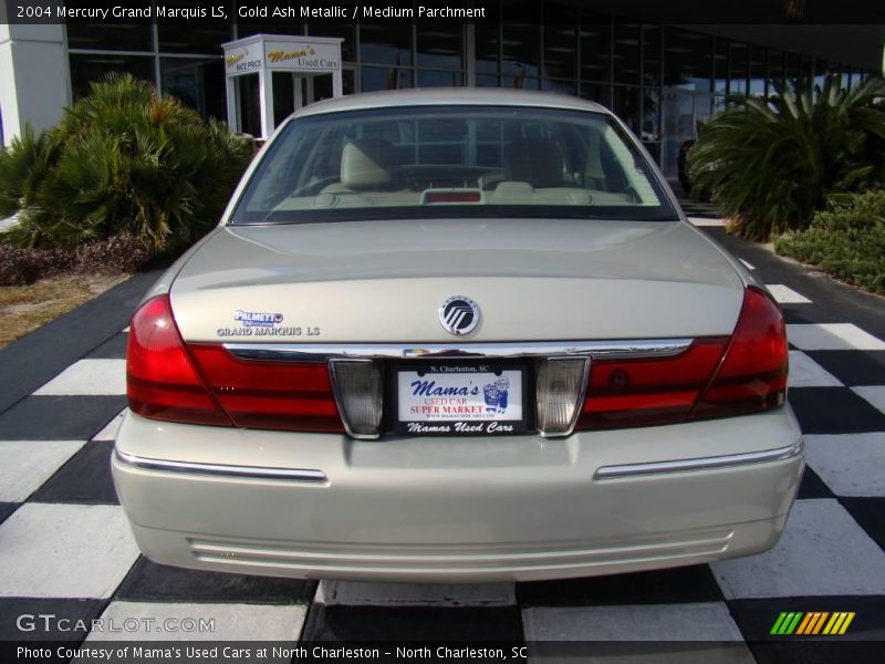 Gold Ash Metallic / Medium Parchment 2004 Mercury Grand Marquis LS