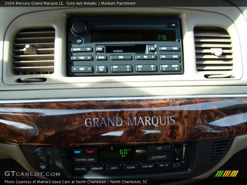 Gold Ash Metallic / Medium Parchment 2004 Mercury Grand Marquis LS