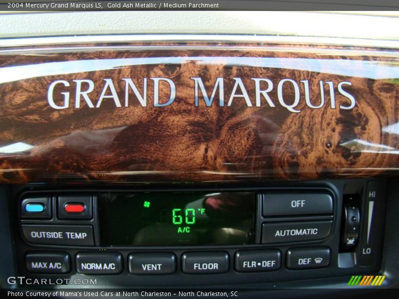 Gold Ash Metallic / Medium Parchment 2004 Mercury Grand Marquis LS