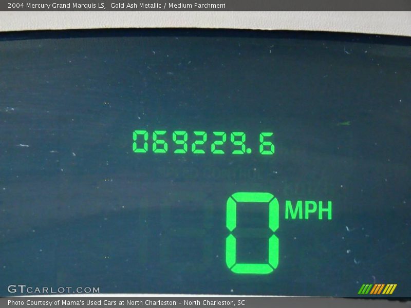 Gold Ash Metallic / Medium Parchment 2004 Mercury Grand Marquis LS