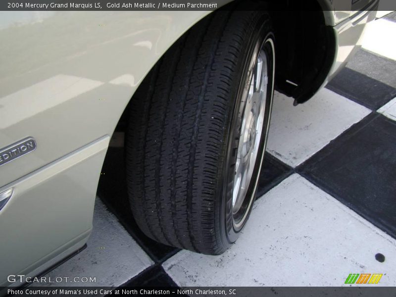Gold Ash Metallic / Medium Parchment 2004 Mercury Grand Marquis LS
