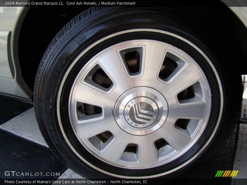 Gold Ash Metallic / Medium Parchment 2004 Mercury Grand Marquis LS