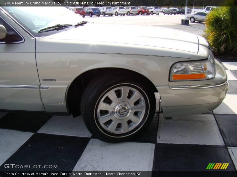 Gold Ash Metallic / Medium Parchment 2004 Mercury Grand Marquis LS