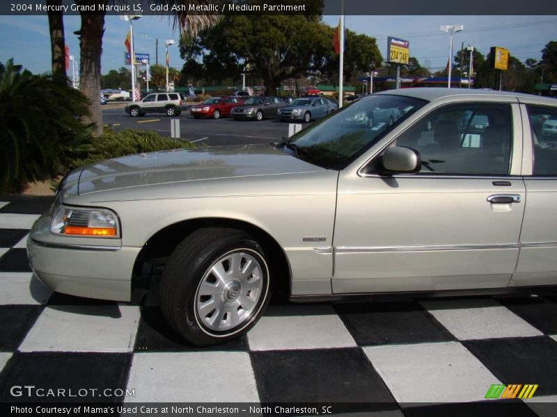 Gold Ash Metallic / Medium Parchment 2004 Mercury Grand Marquis LS