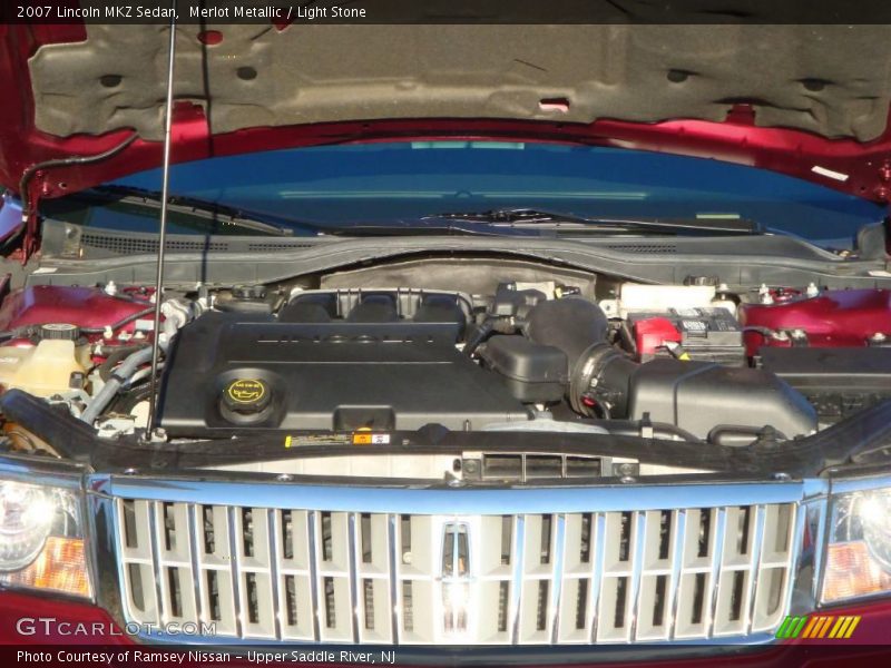 Merlot Metallic / Light Stone 2007 Lincoln MKZ Sedan