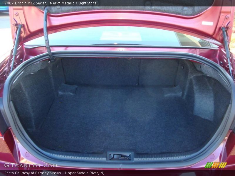 Merlot Metallic / Light Stone 2007 Lincoln MKZ Sedan
