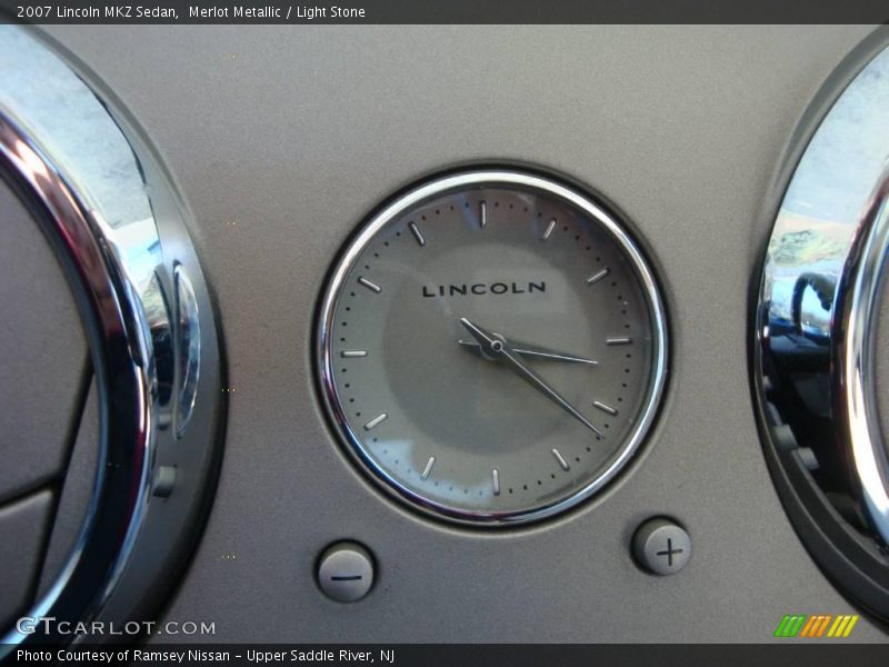 Merlot Metallic / Light Stone 2007 Lincoln MKZ Sedan