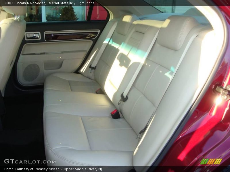 Merlot Metallic / Light Stone 2007 Lincoln MKZ Sedan