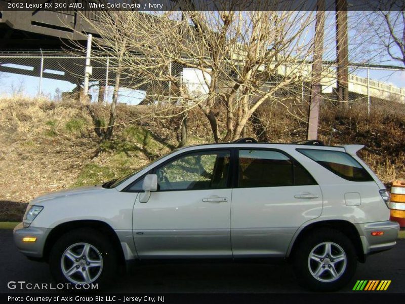 White Gold Crystal / Ivory 2002 Lexus RX 300 AWD