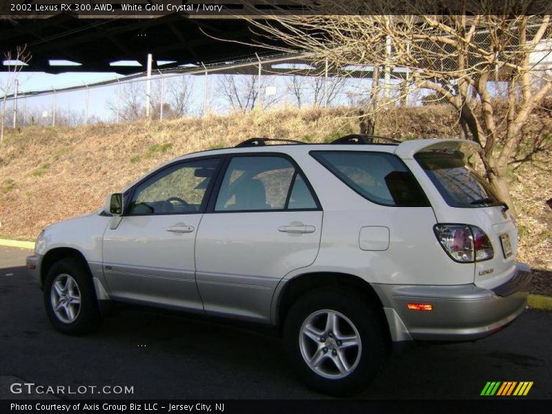 White Gold Crystal / Ivory 2002 Lexus RX 300 AWD