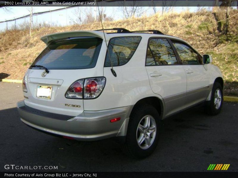 White Gold Crystal / Ivory 2002 Lexus RX 300 AWD