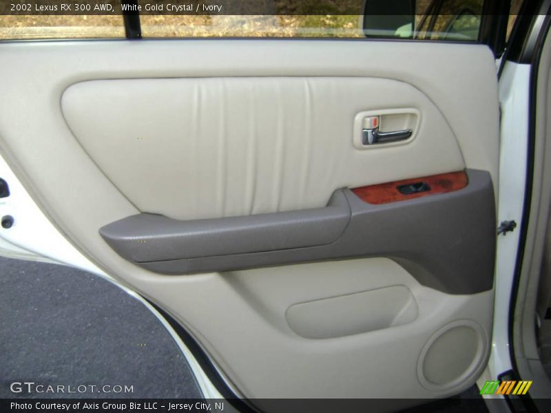 White Gold Crystal / Ivory 2002 Lexus RX 300 AWD