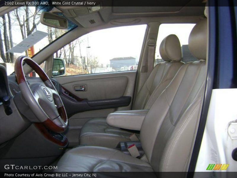 White Gold Crystal / Ivory 2002 Lexus RX 300 AWD