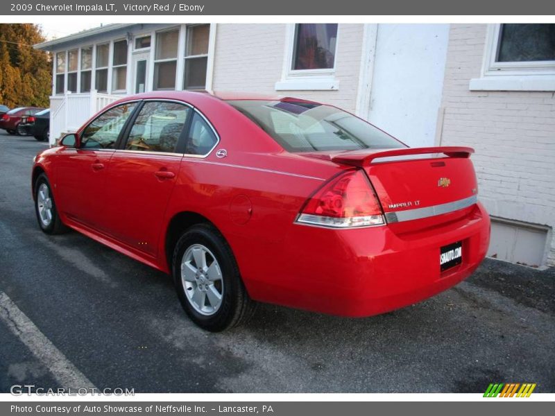 Victory Red / Ebony 2009 Chevrolet Impala LT