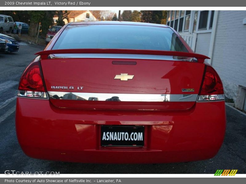 Victory Red / Ebony 2009 Chevrolet Impala LT