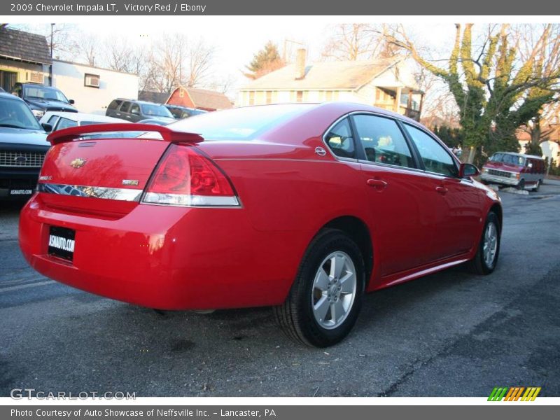 Victory Red / Ebony 2009 Chevrolet Impala LT