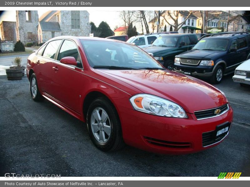 Victory Red / Ebony 2009 Chevrolet Impala LT