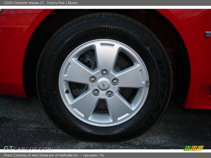 Victory Red / Ebony 2009 Chevrolet Impala LT