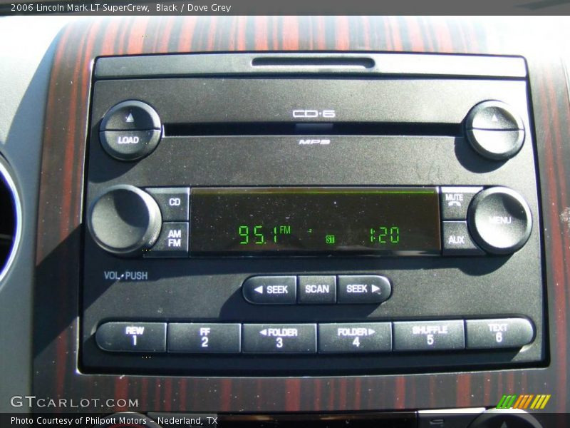 Black / Dove Grey 2006 Lincoln Mark LT SuperCrew