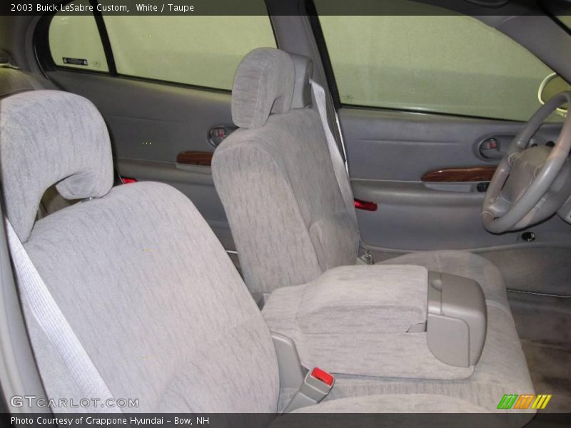 White / Taupe 2003 Buick LeSabre Custom