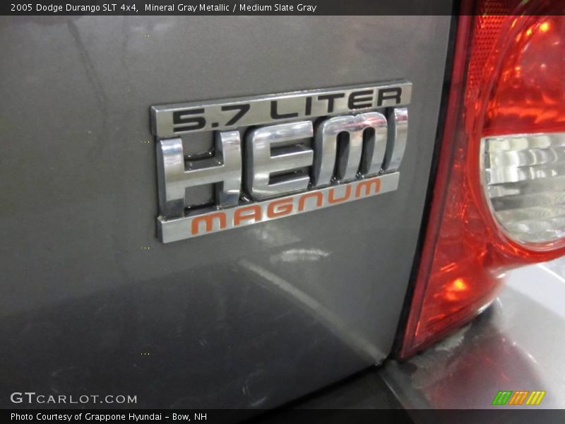 Mineral Gray Metallic / Medium Slate Gray 2005 Dodge Durango SLT 4x4