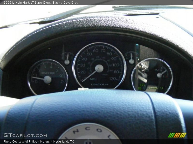 Black / Dove Grey 2006 Lincoln Mark LT SuperCrew