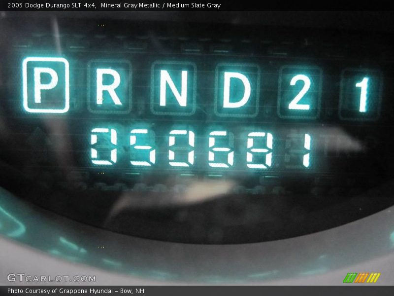Mineral Gray Metallic / Medium Slate Gray 2005 Dodge Durango SLT 4x4